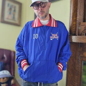 Vintage Team Colorado Hockey Pullover Windbreaker - Men's X-Large